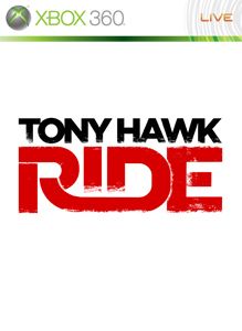 Tony Hawk Ride box art for Xbox 360